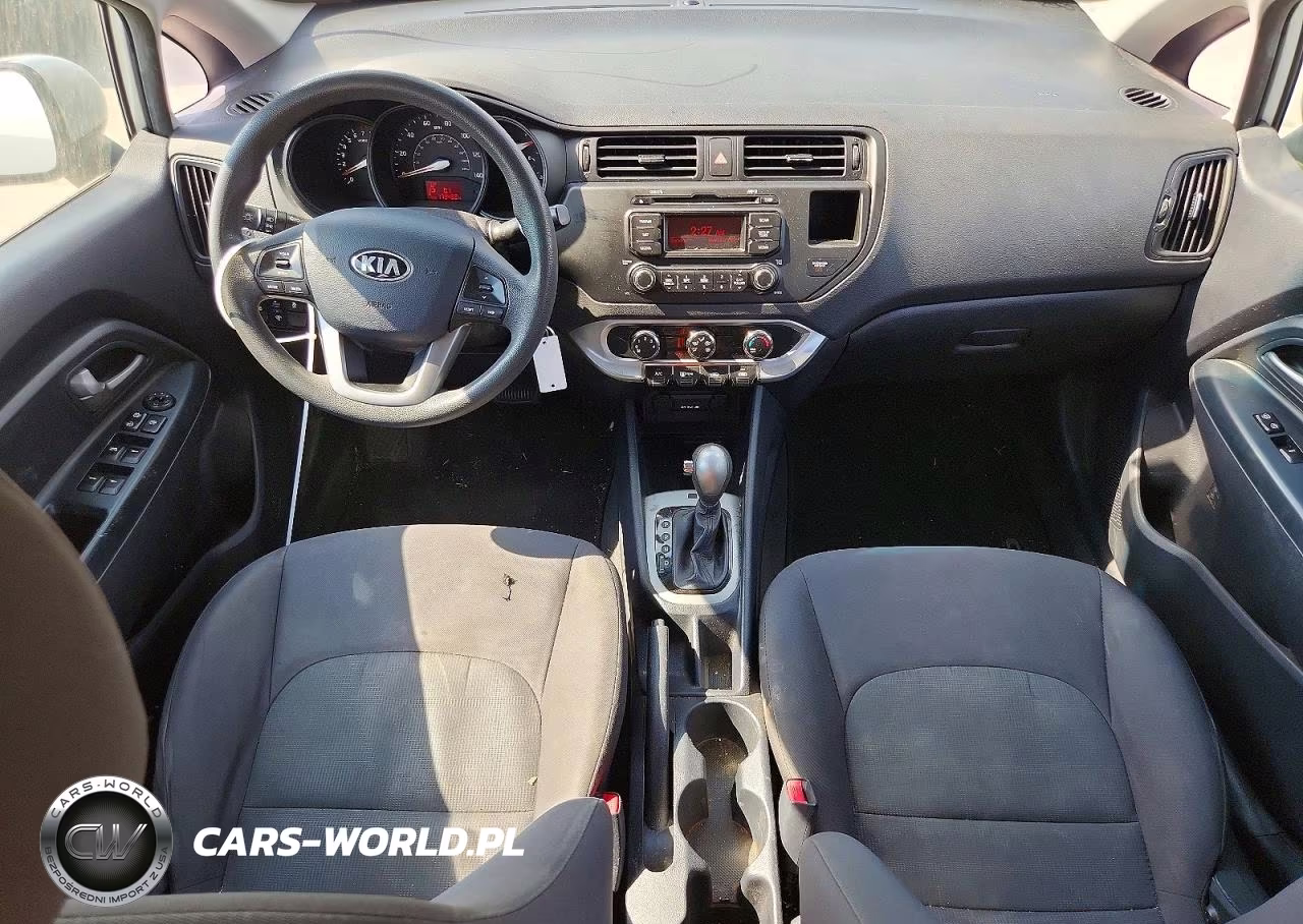 2014 Kia Rio Lx VIN:KNADM4A34E6349489 - 8