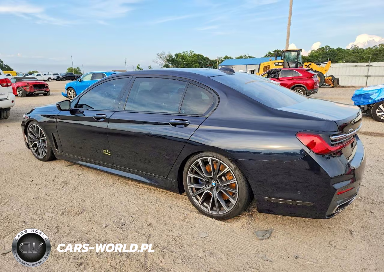 2021 BMW 750 Xi VIN:WBA7U2C02MCG37504 - 2