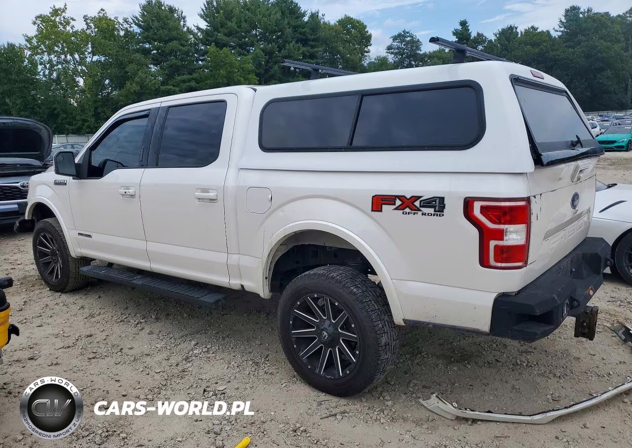 2019 Ford F150 Supercrew VIN:1FTFW1E16KFC32957 - 2