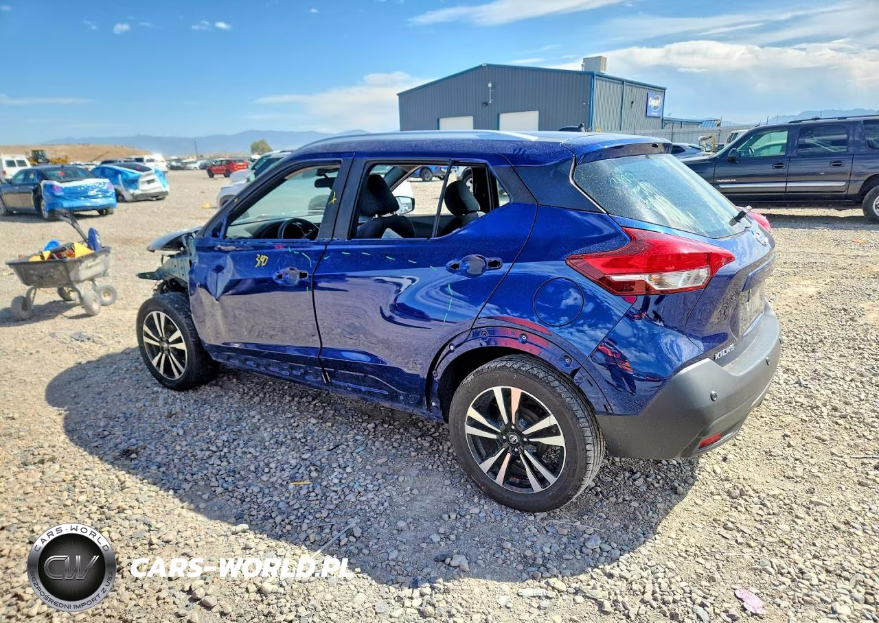 2020 Nissan Kicks Sv VIN:3N1CP5CV8LL488136 - 2