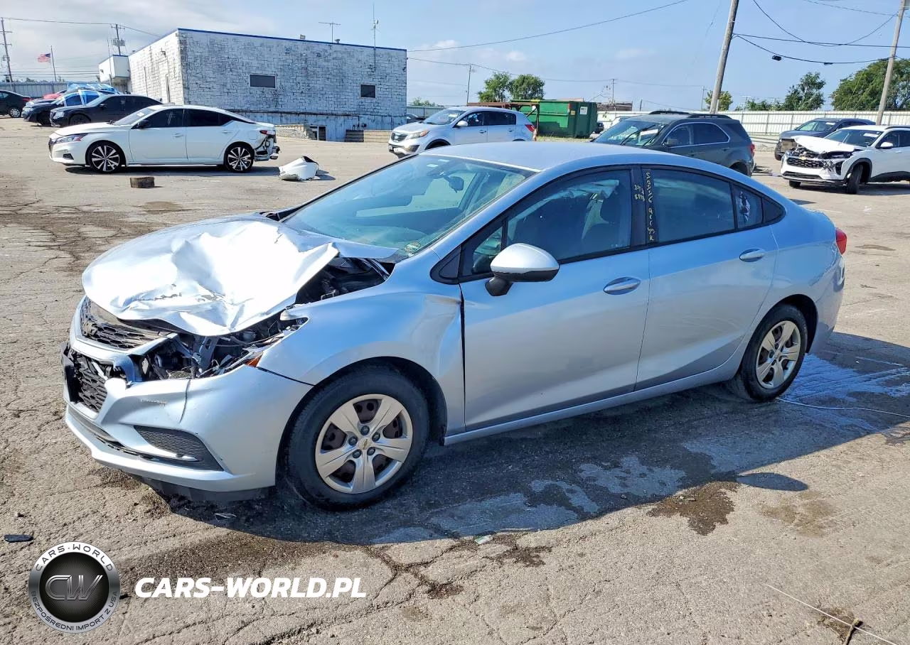 2017 Chevrolet Cruze Ls VIN:1G1BC5SM8H7141200 - 1