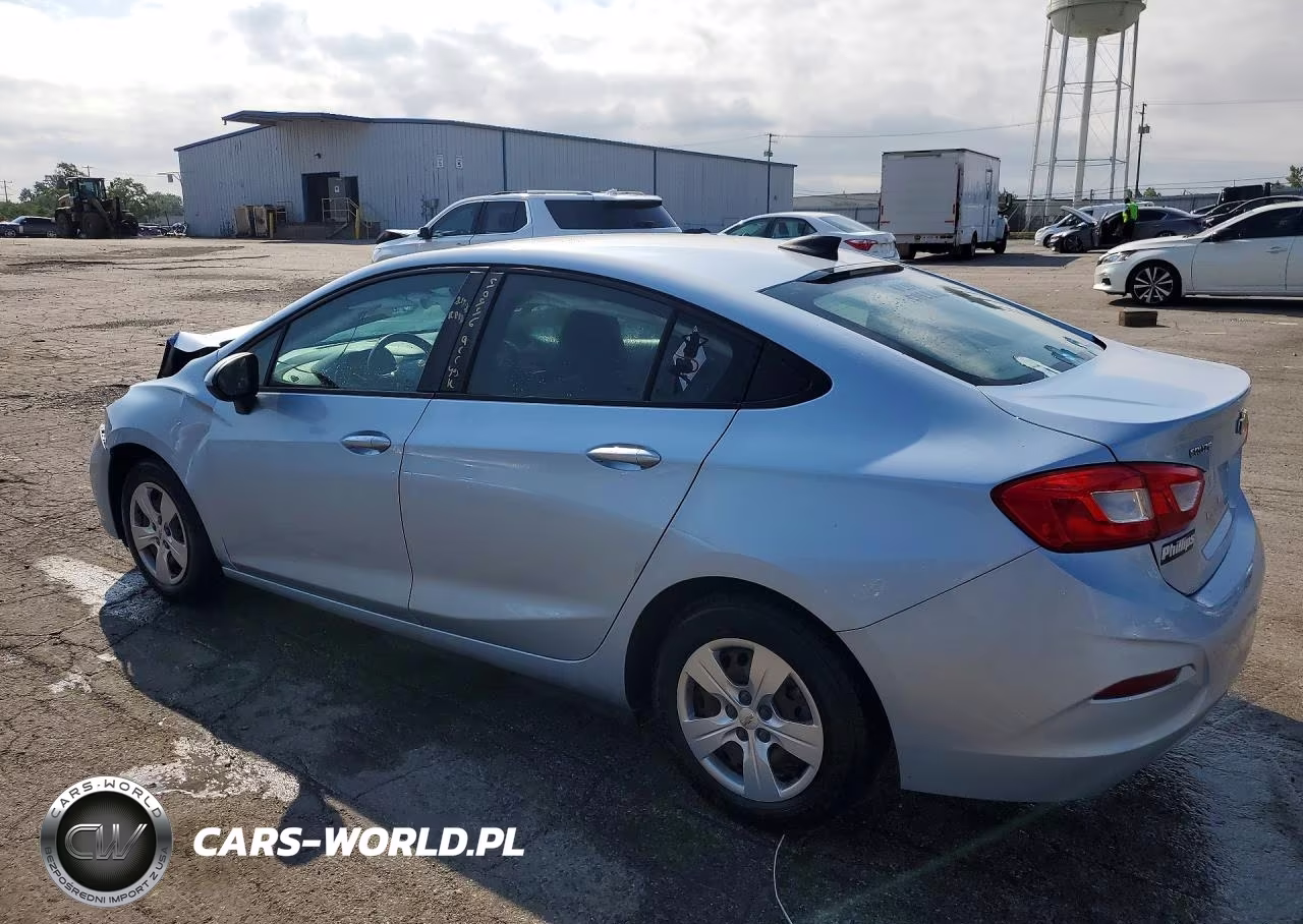 2017 Chevrolet Cruze Ls VIN:1G1BC5SM8H7141200 - 2