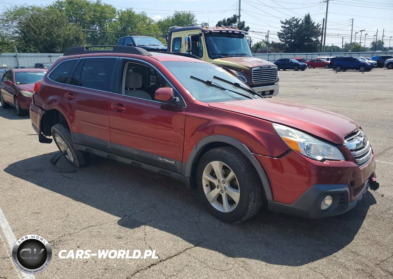 2014 Subaru Outback 2.5I Premium VIN:4S4BRCDC8E3315800 - 4
