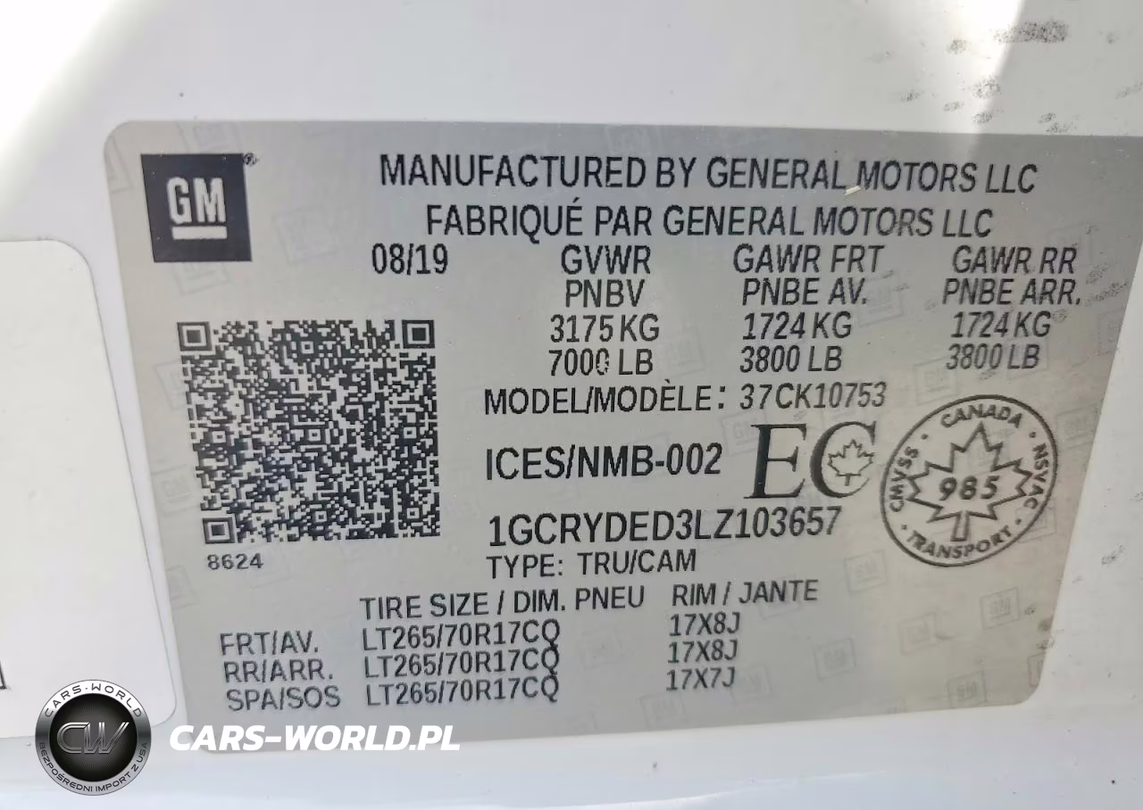2020 Chevrolet Silverado K1500 Lt VIN:1GCRYDED3LZ103657 - 12