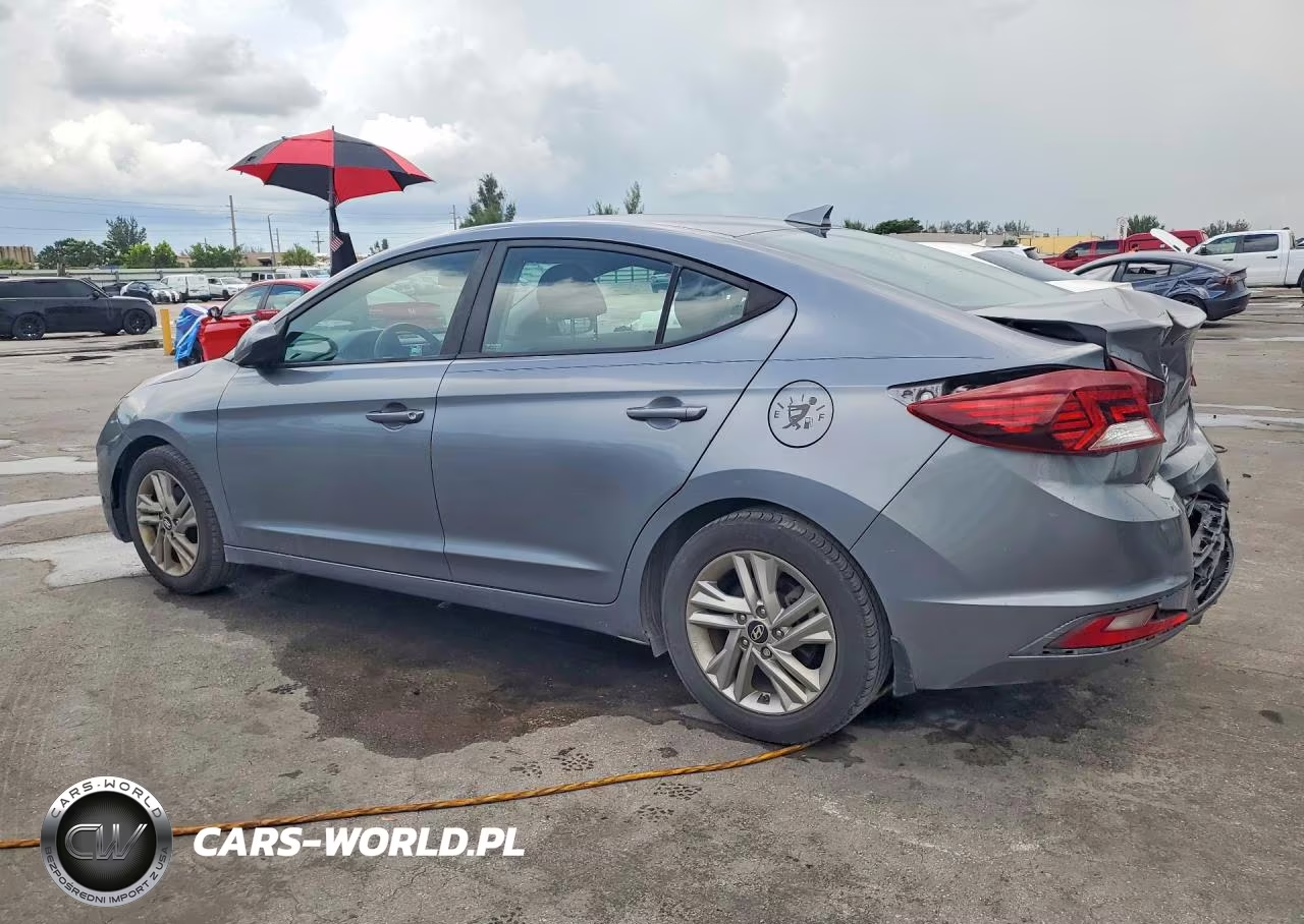 2019 Hyundai Elantra Sel VIN:KMHD84LF8KU810095 - 2