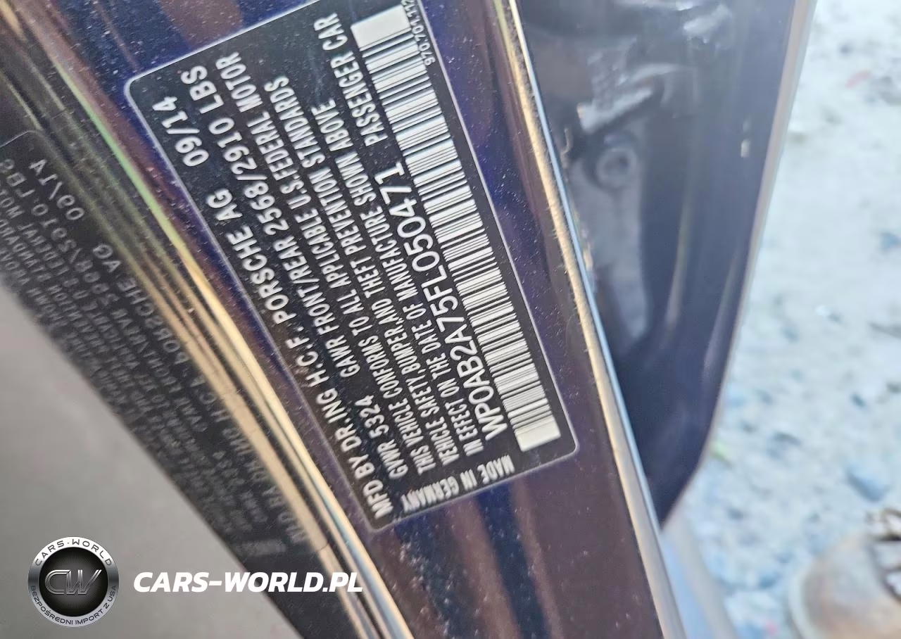 2015 Porsche Panamera S VIN:WP0AB2A75FL050471 - 12