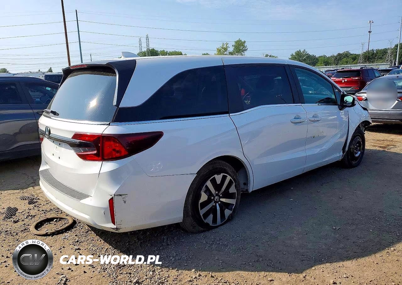 2025 Honda Odyssey Exl VIN:5FNRL6H61SB063333 - 3