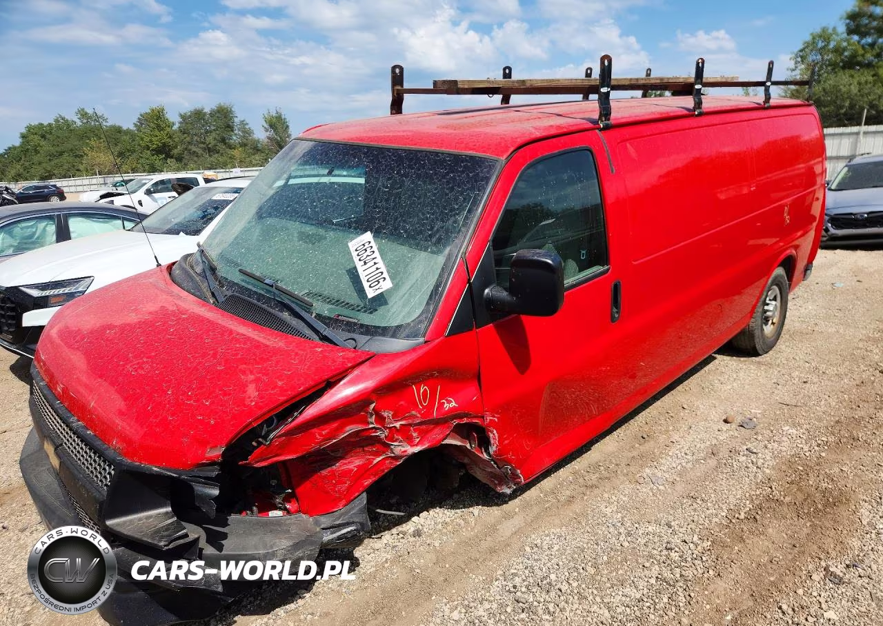 2014 Chevrolet Express 3500 Cargo Delivery Van VIN:1GCZGUCA6E1148699 - 1