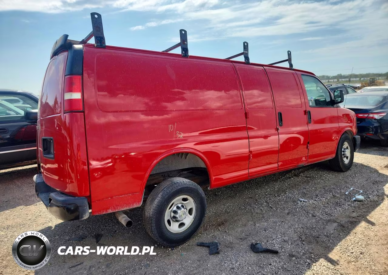 2014 Chevrolet Express 3500 Cargo Delivery Van VIN:1GCZGUCA6E1148699 - 3