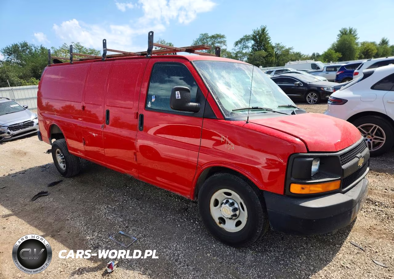 2014 Chevrolet Express 3500 Cargo Delivery Van VIN:1GCZGUCA6E1148699 - 4