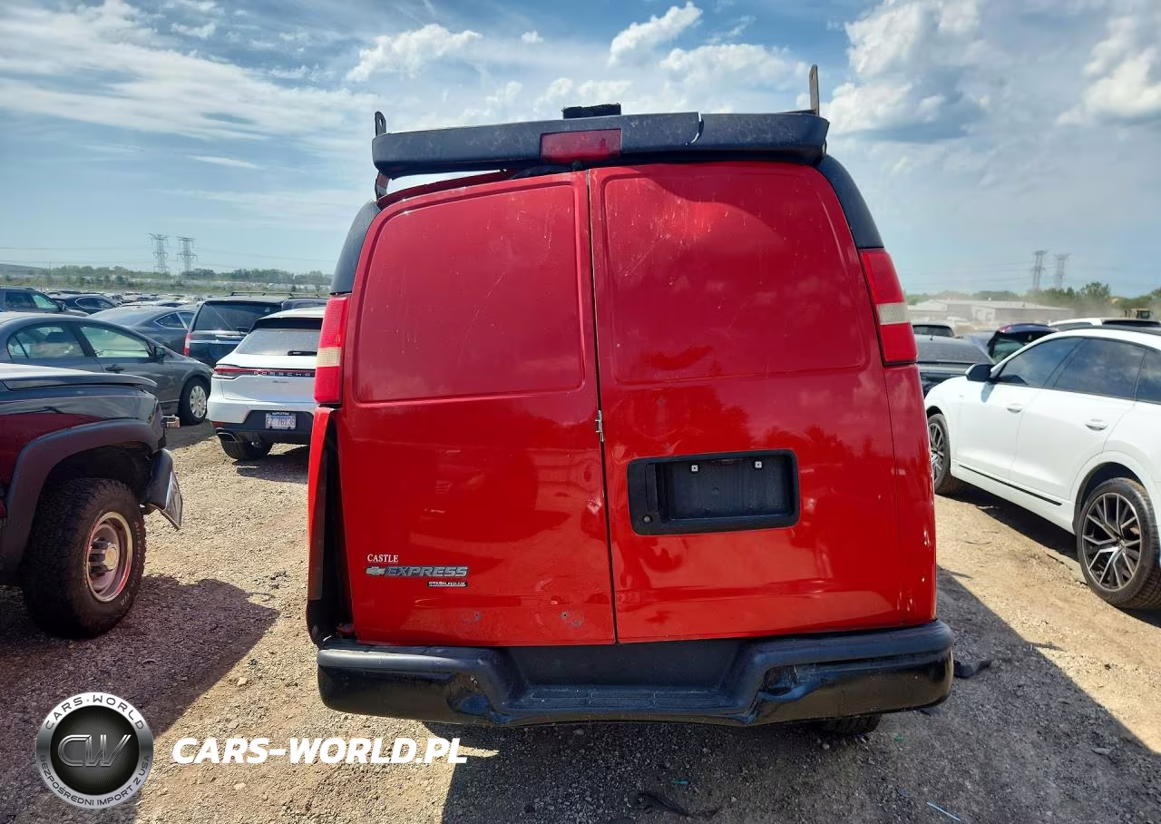 2014 Chevrolet Express 3500 Cargo Delivery Van VIN:1GCZGUCA6E1148699 - 6