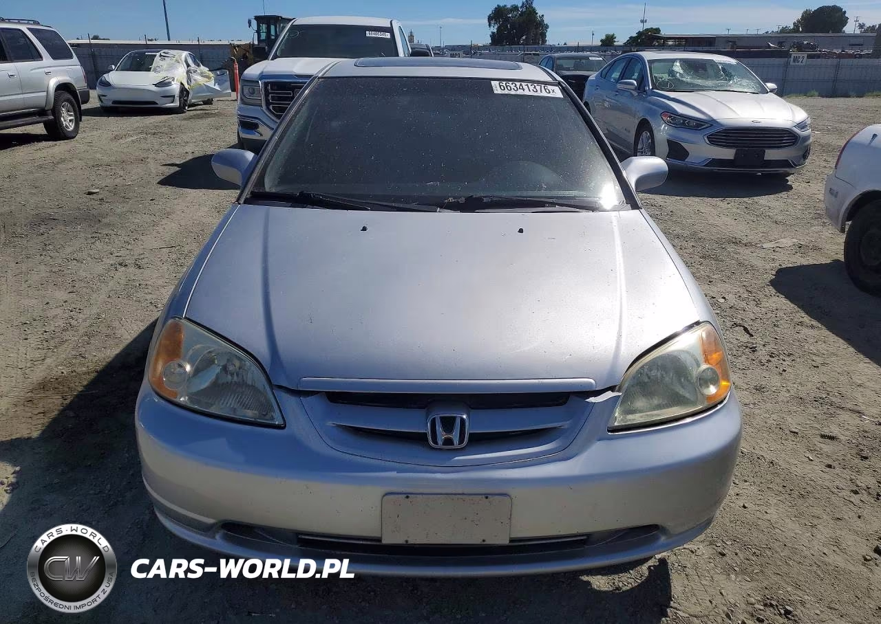 2002 Honda Civic Ex VIN:1HGEM22972L083723 - 5