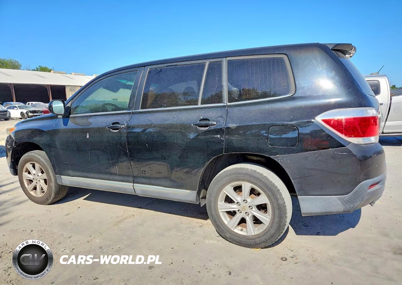 2013 Toyota Highlander Base VIN:5TDZA3EH1DS038330 - 2