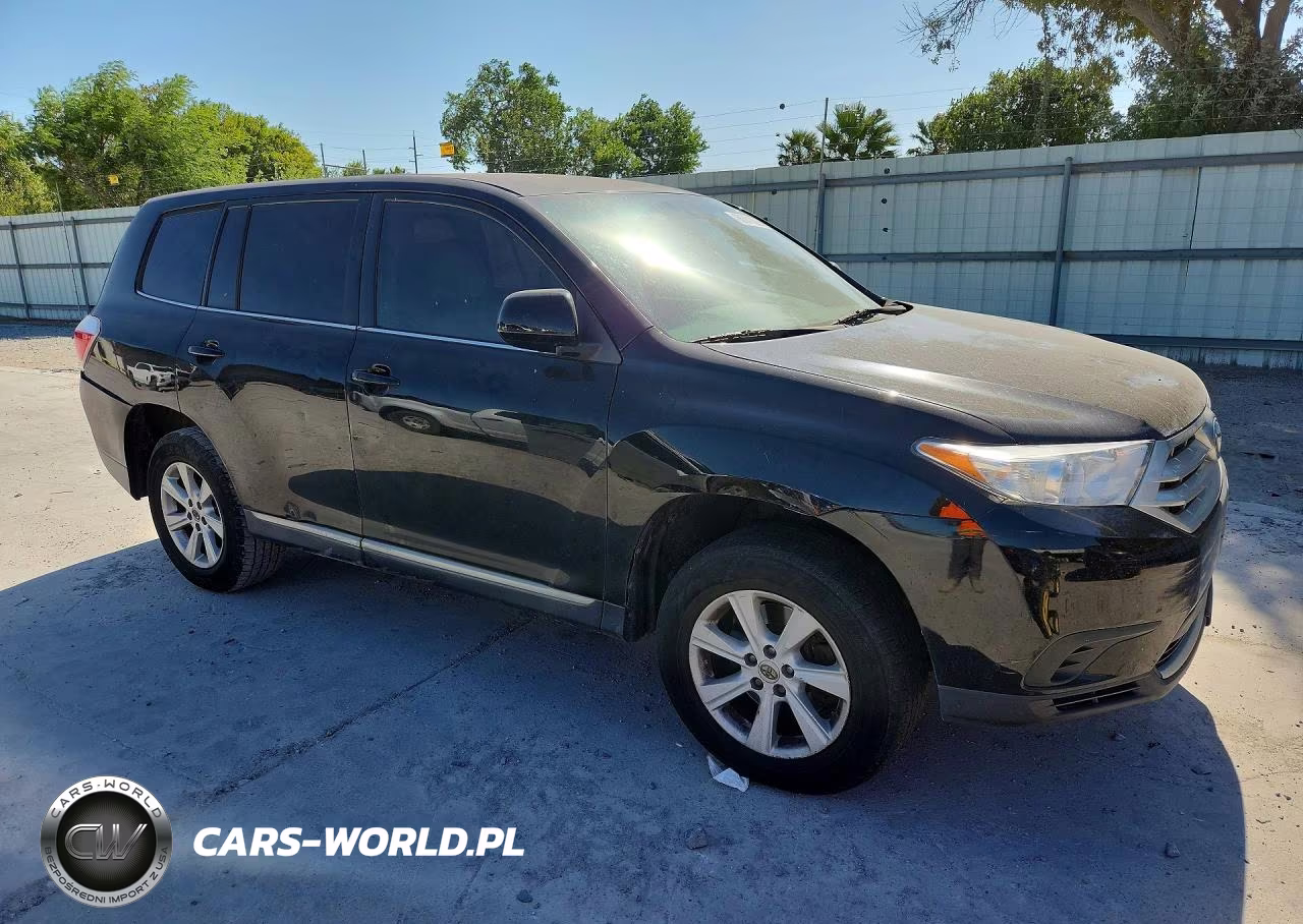2013 Toyota Highlander Base VIN:5TDZA3EH1DS038330 - 4