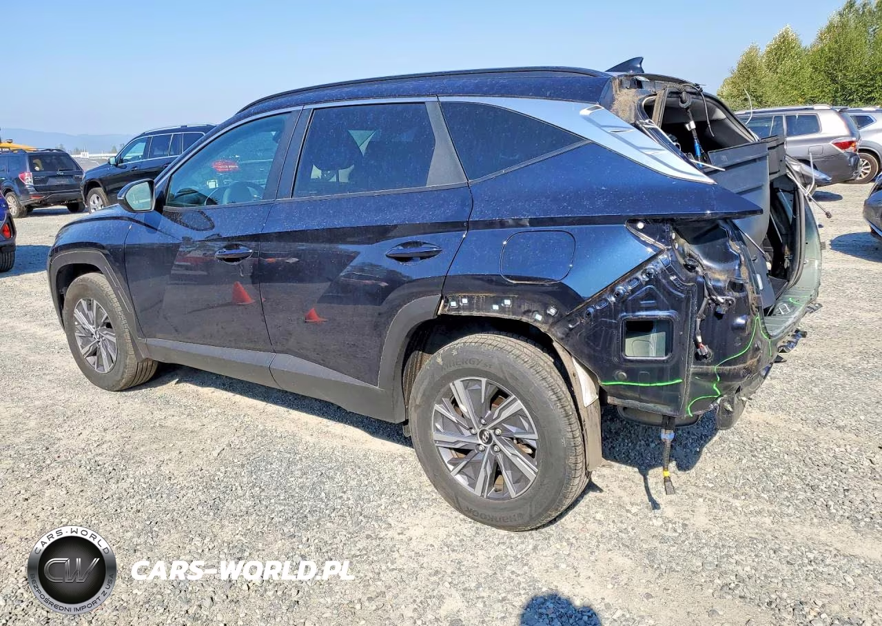 2022 Hyundai Tucson Blue VIN:KM8JBCA10NU082427 - 2