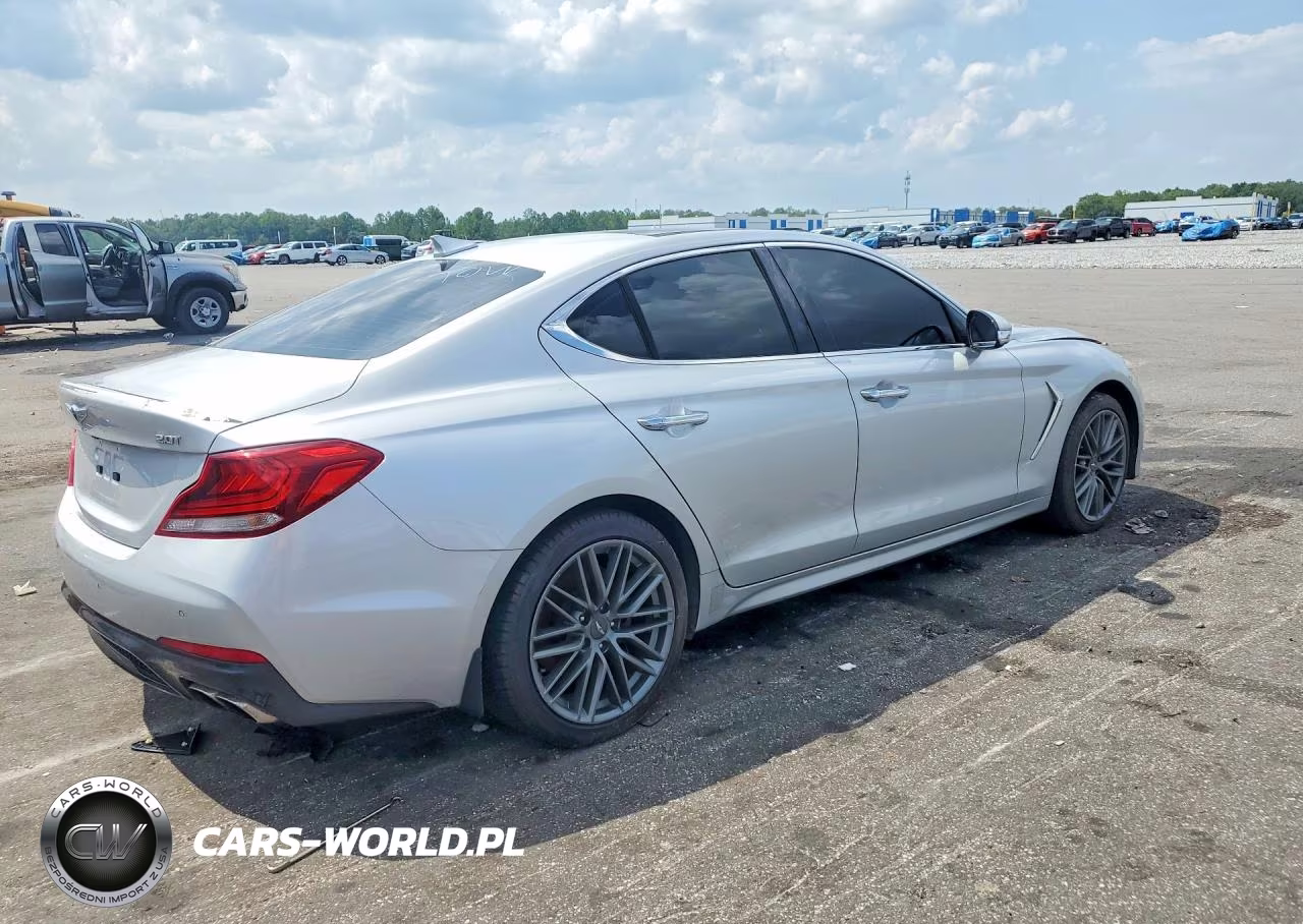 2019 Genesis G70 Elite VIN:KMTG34LA2KU027232 - 3