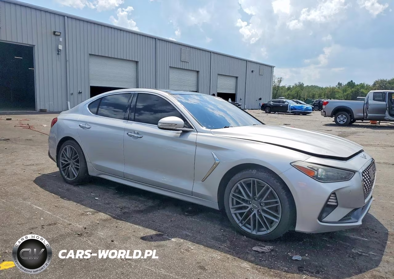2019 Genesis G70 Elite VIN:KMTG34LA2KU027232 - 4
