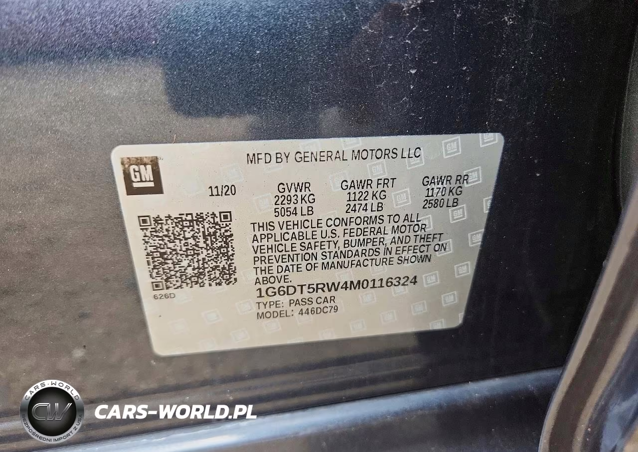 2021 Cadillac Ct5 Premium Luxury VIN:1G6DT5RW4M0116324 - 12