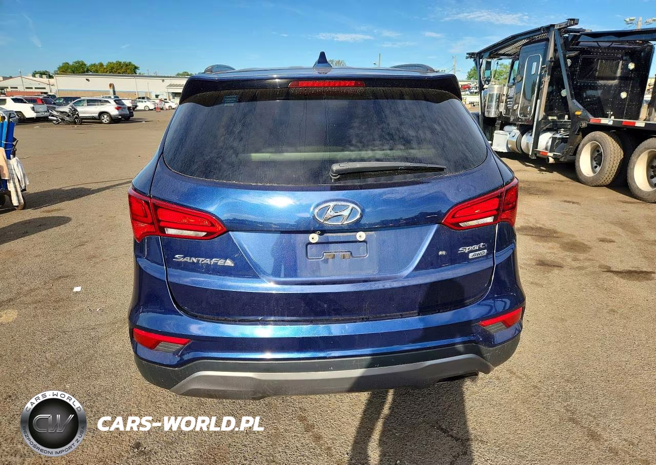 2017 Hyundai Santa Fe Sport 2.4L VIN:5XYZUDLB2HG483142 - 6