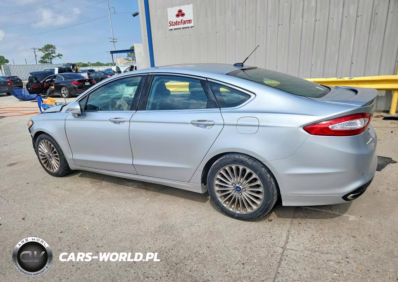 2016 Ford Fusion Titanium VIN:3FA6P0K92GR367502 - 2