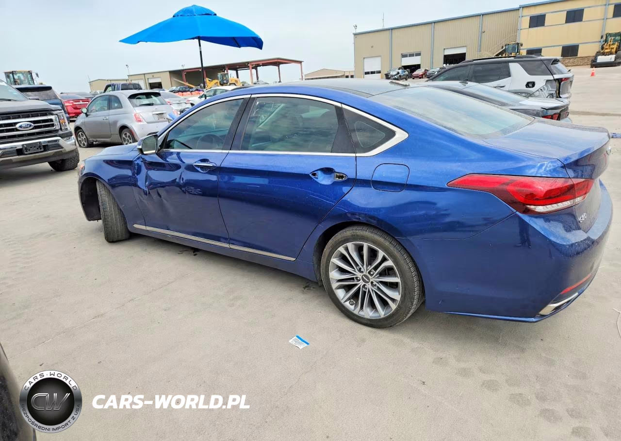 2017 Genesis G80 3.8 VIN:KMHGN4JE0HU171039 - 2