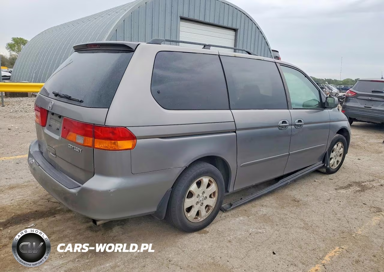 2002 Honda Odyssey Ex VIN:5FNRL18602B027586 - 3