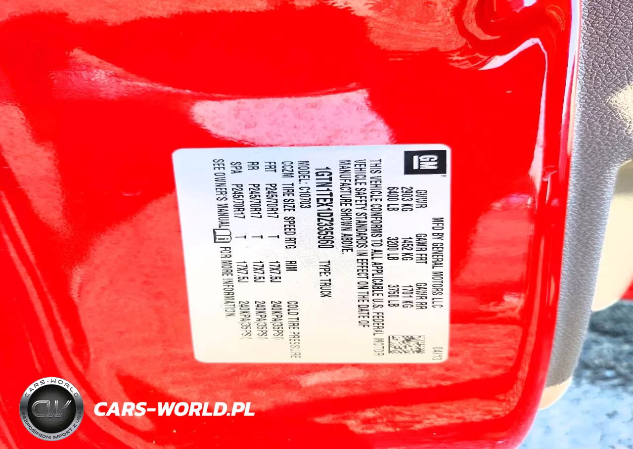 GMC SIERRA C15 VIN:1GTN1TEX1DZ335960 - 12