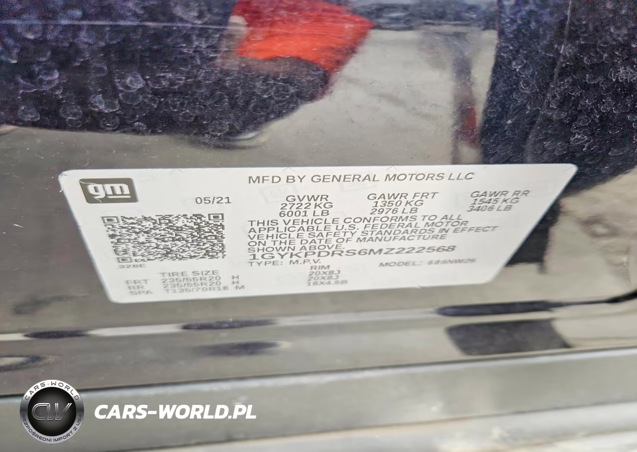 2021 Cadillac Xt6 Premium Luxury VIN:1GYKPDRS6MZ222568 - 14
