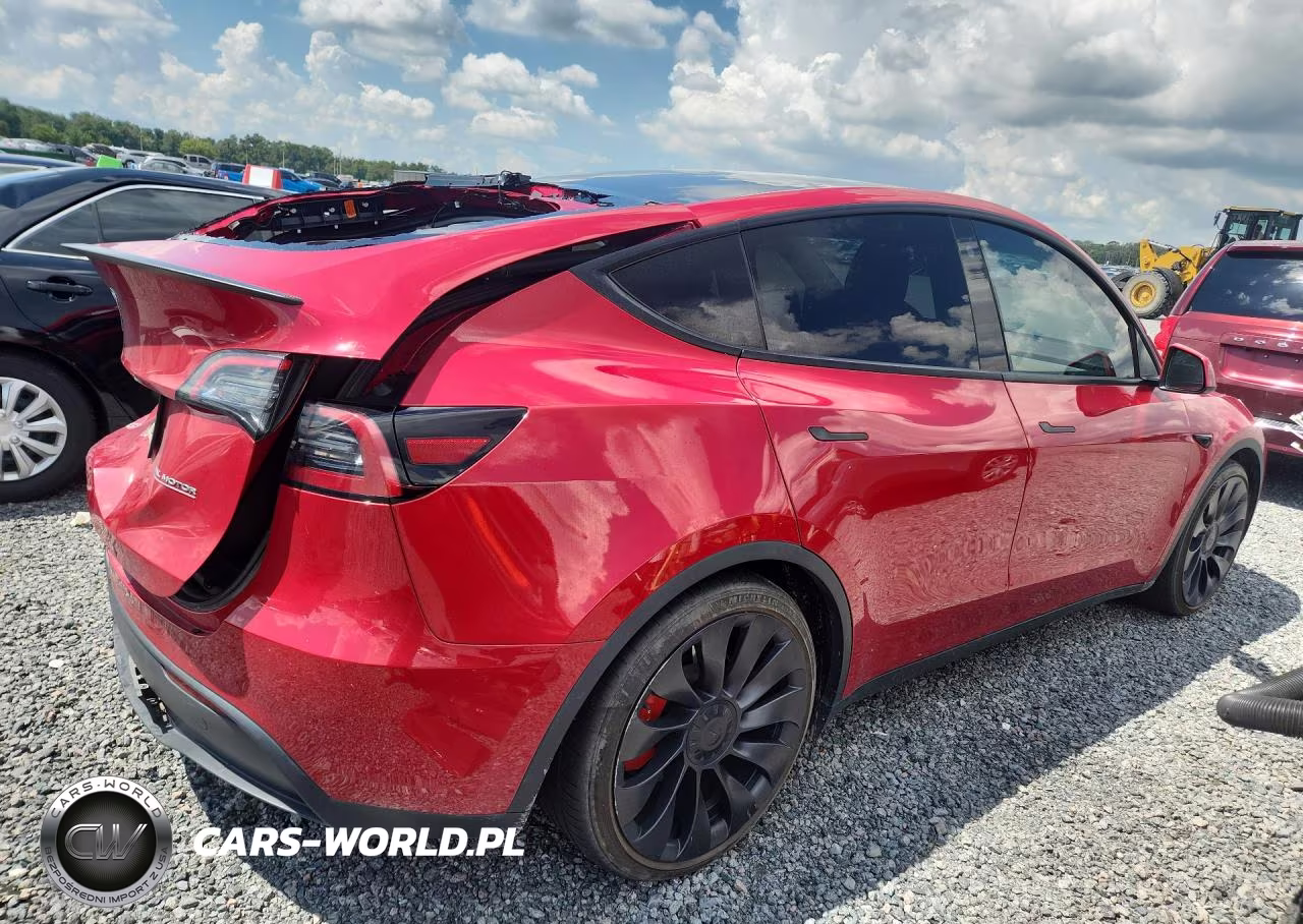 2023 Tesla Model Y VIN:7SAYGDEF0PF603905 - 3
