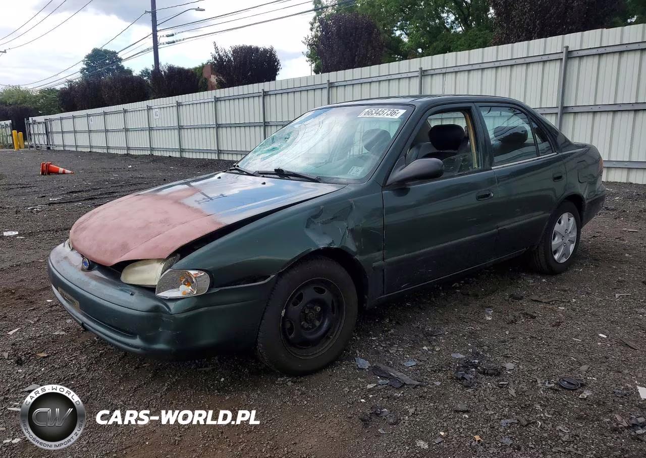 2000 Chevrolet Geo Prizm Base VIN:1Y1SK5289YZ420801 - 1