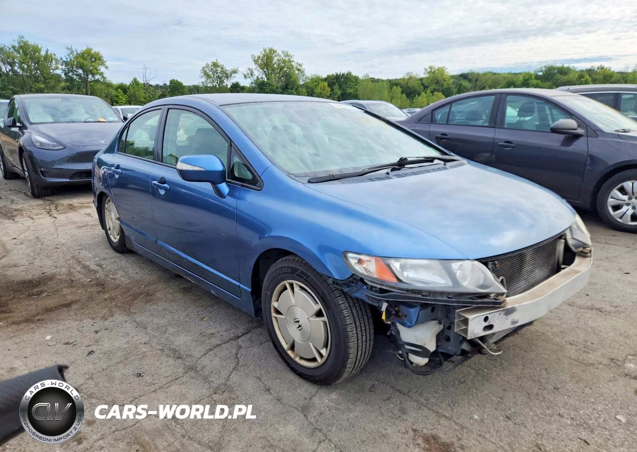 2009 Honda Civic Hybrid VIN:JHMFA36219S000087 - 4