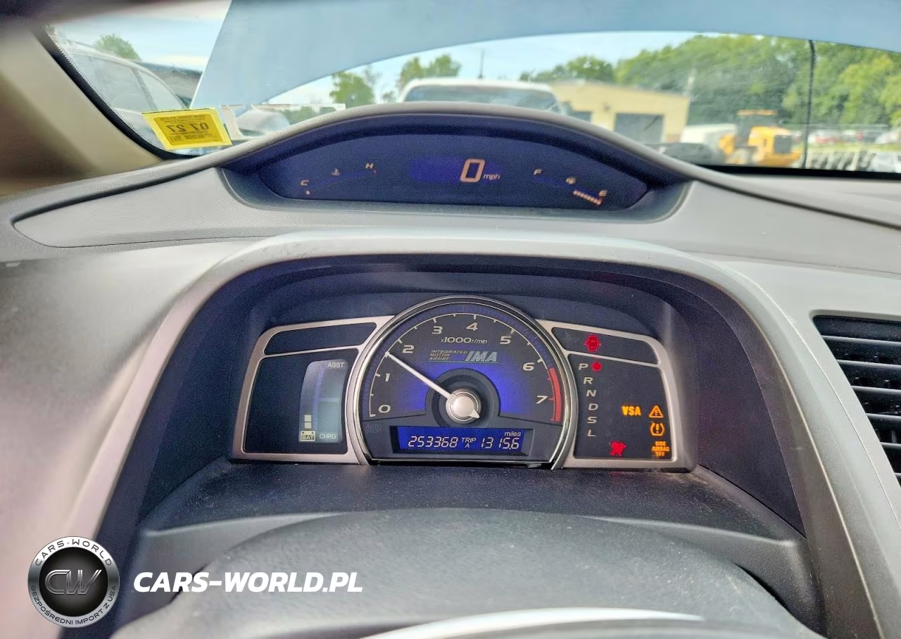 2009 Honda Civic Hybrid VIN:JHMFA36219S000087 - 9