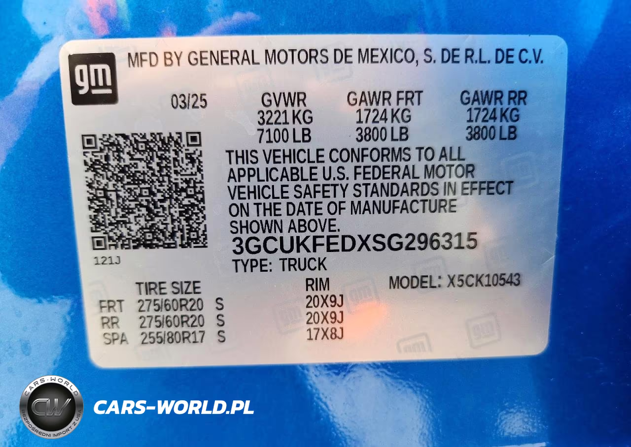 2025 Chevrolet Silverado K1500 Lt Trail Boss VIN:3GCUKFEDXSG296315 - 12