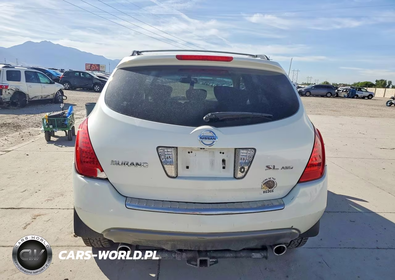 2007 Nissan Murano S VIN:JN8AZ08W47W667720 - 6