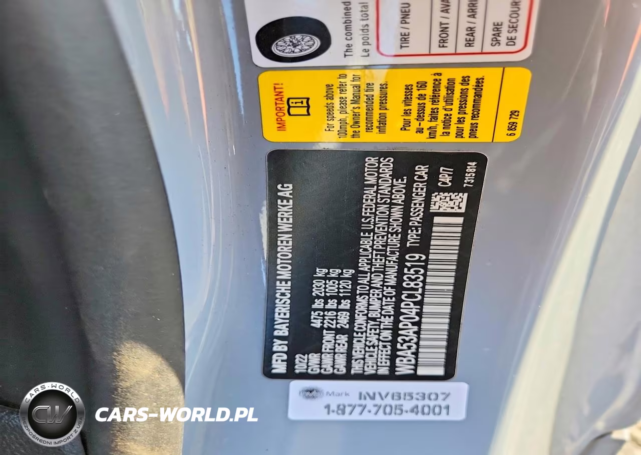 2023 BMW 430I VIN:WBA53AP04PCL83519 - 12