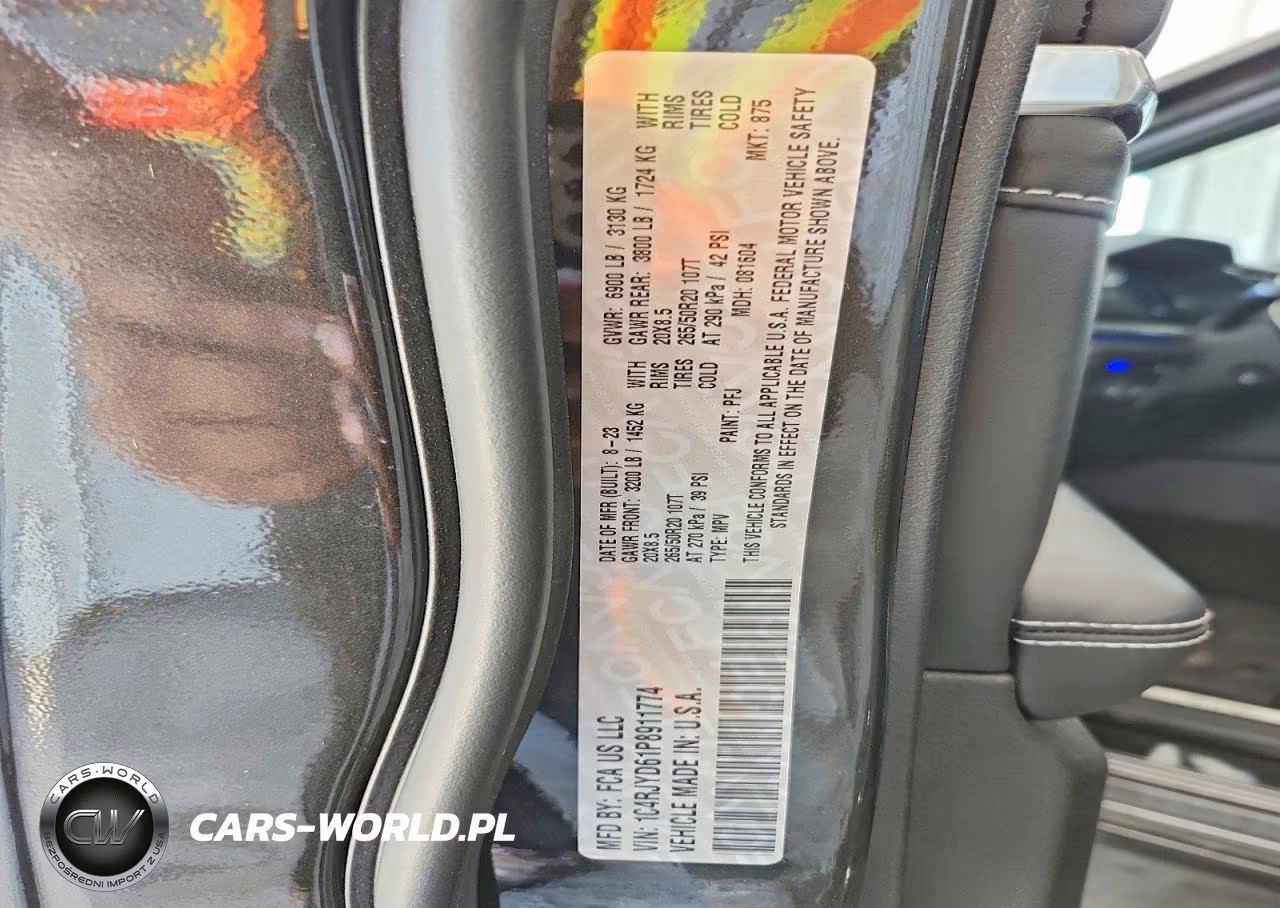 2023 Jeep Grand Cherokee Overland 4Xe VIN:1C4RJYD61P8911774 - 13