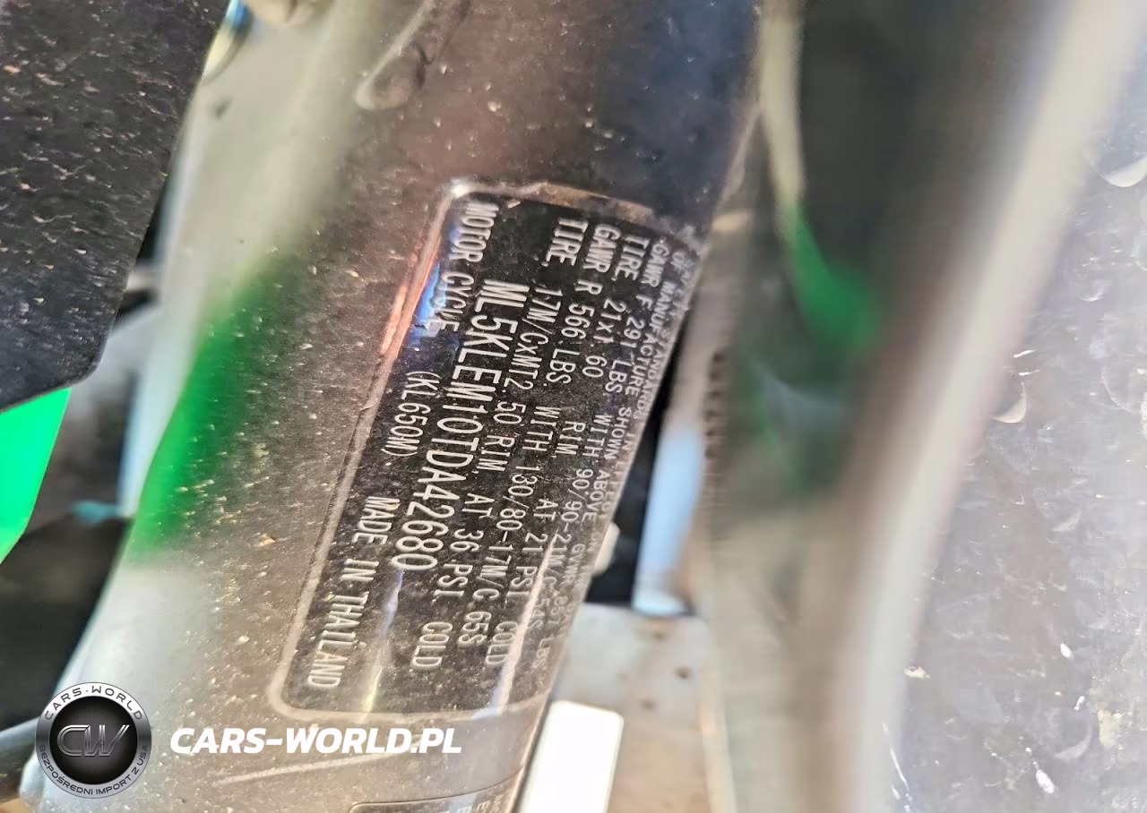 2026 Kawasaki Kl650 M VIN:ML5KLEM10TDA42680 - 9