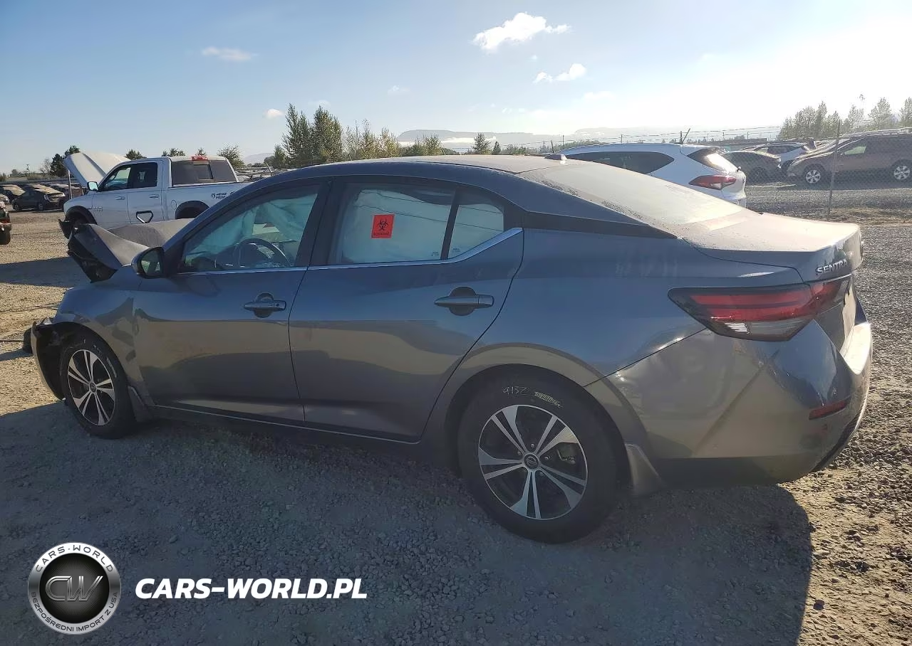 2020 Nissan Sentra Sv VIN:3N1AB8CV9LY246630 - 2