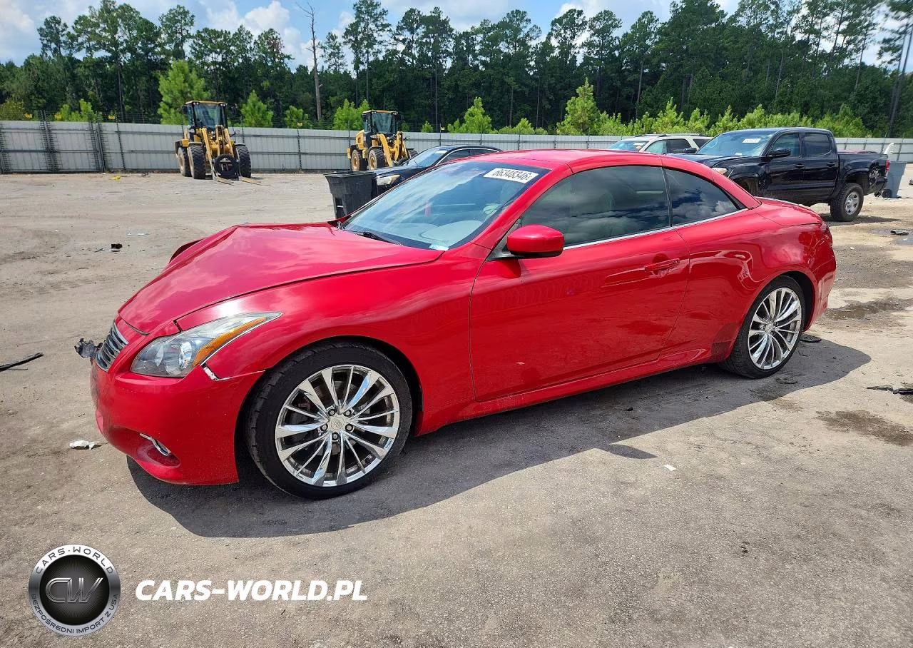 2013 Infiniti G37 Convertible Base VIN:JN1CV6FE4DM770126 - 1