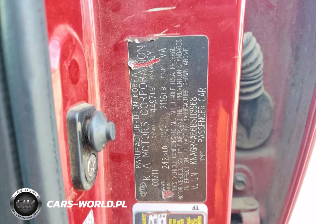 2011 Kia Optima Sx VIN:KNAGR4A66B5113968 - 13