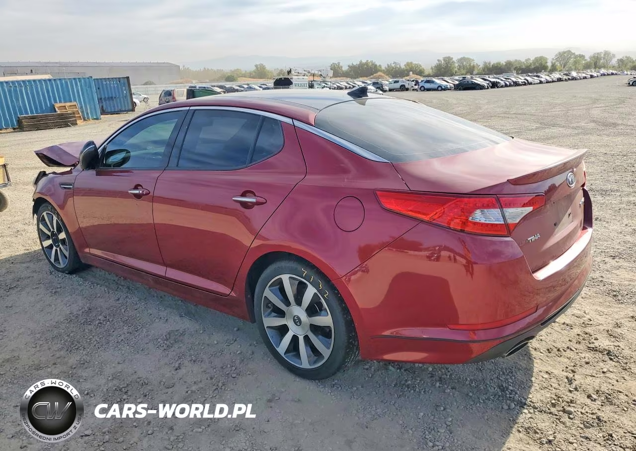 2011 Kia Optima Sx VIN:KNAGR4A66B5113968 - 2