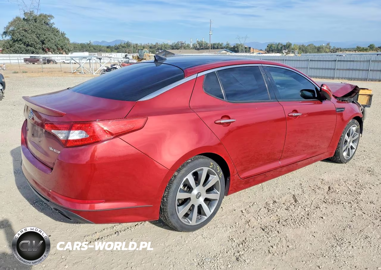 2011 Kia Optima Sx VIN:KNAGR4A66B5113968 - 3
