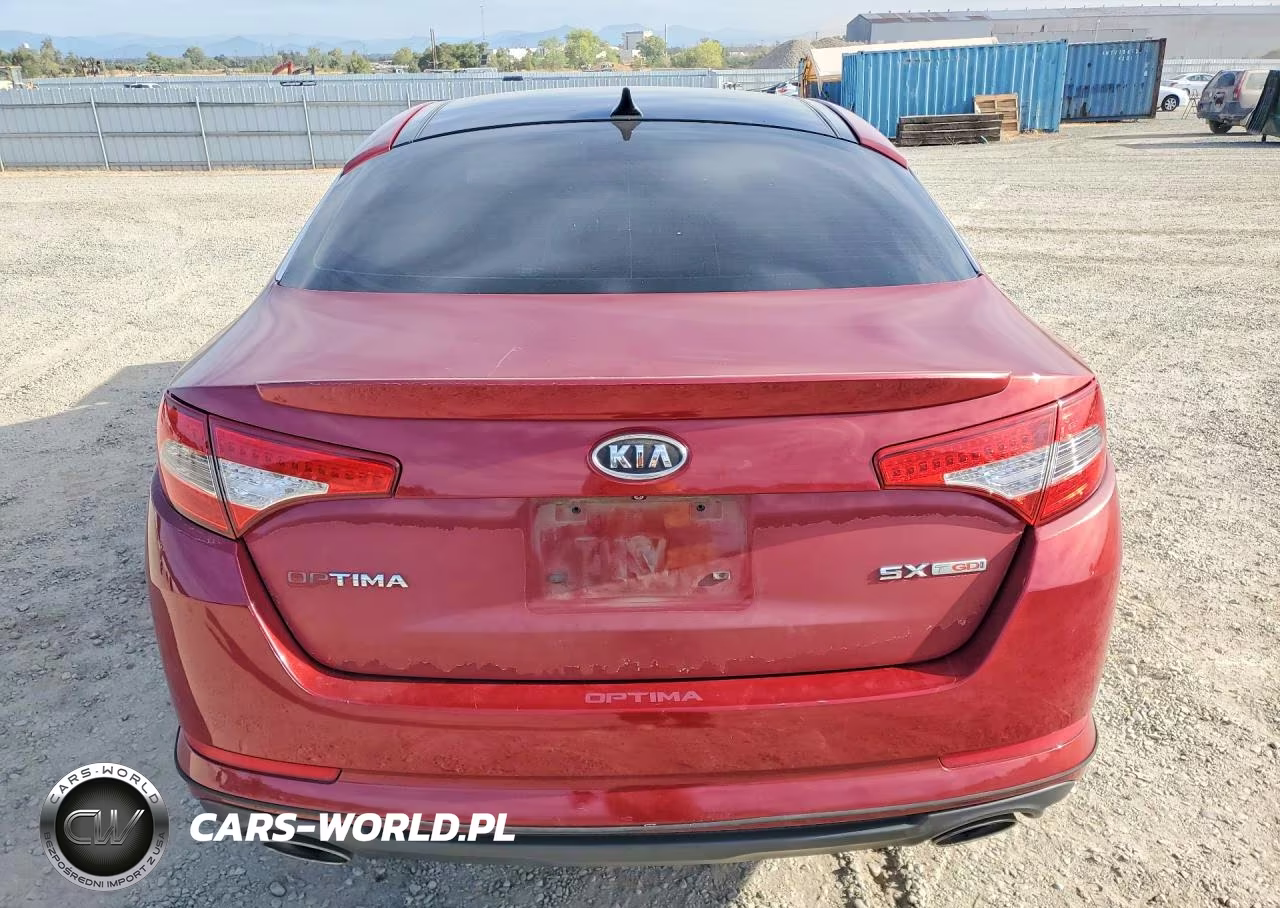 2011 Kia Optima Sx VIN:KNAGR4A66B5113968 - 6