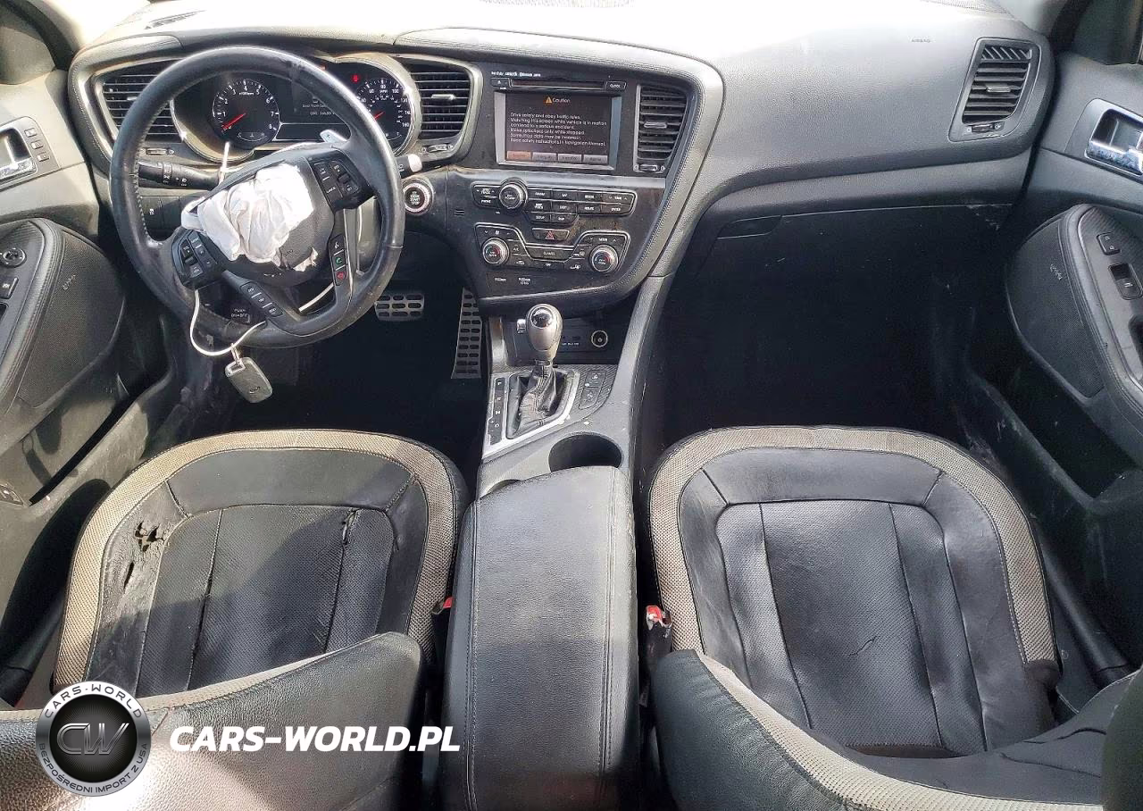 2011 Kia Optima Sx VIN:KNAGR4A66B5113968 - 8