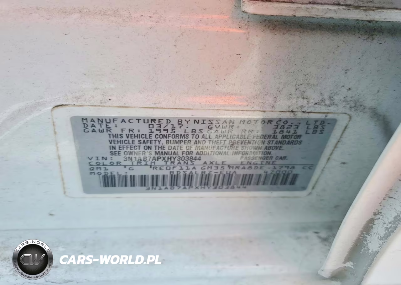 2017 Nissan Sentra S VIN:3N1AB7APXHY303844 - 12