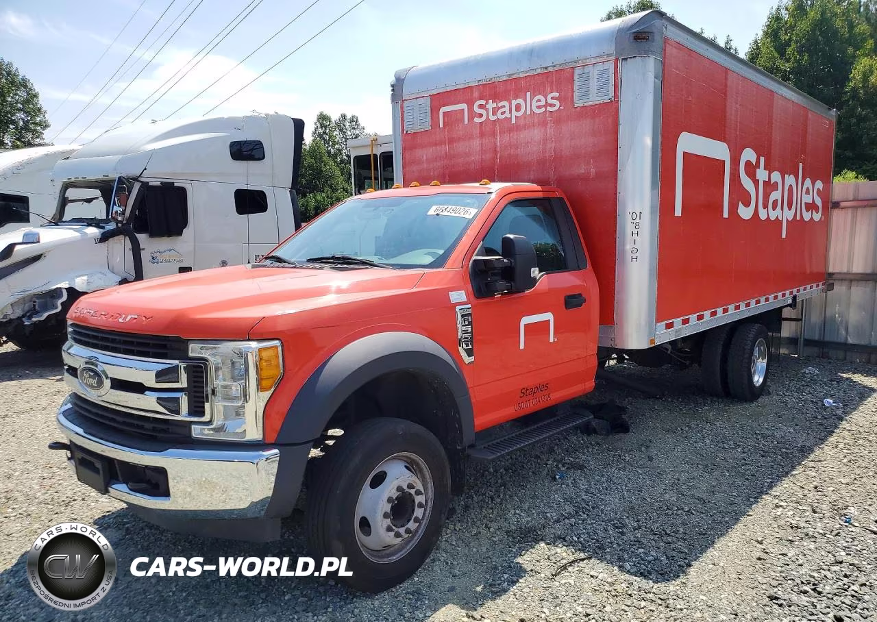 2017 Ford F550 Super Duty Box Truck VIN:1FDUF5GY2HED61166 - 1