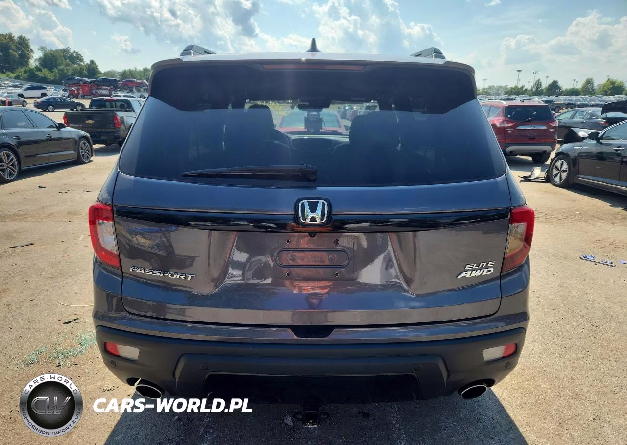 2020 Honda Passport Elite VIN:5FNYF8H00LB001711 - 6