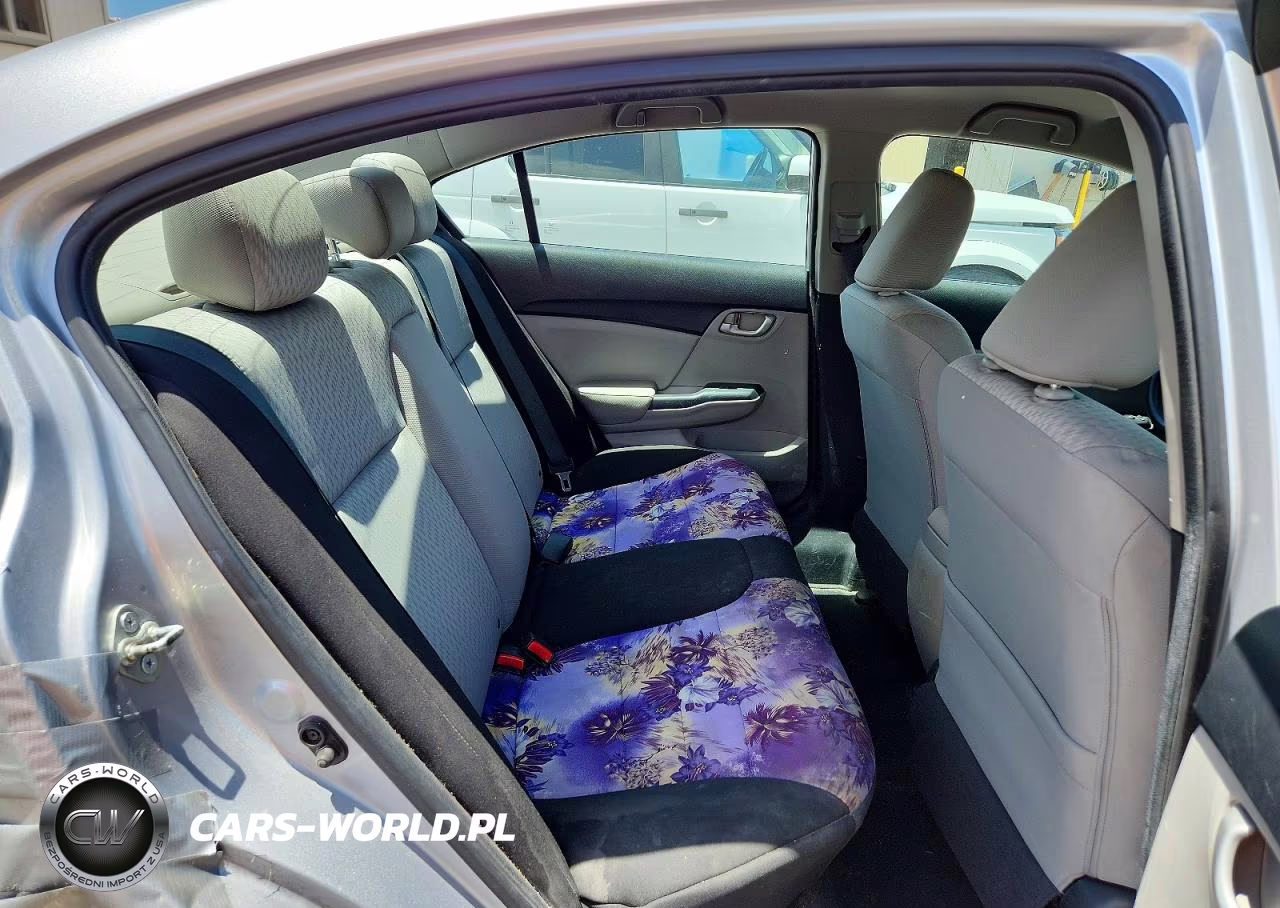 2015 Honda Civic Lx VIN:19XFB2F55FE104440 - 10