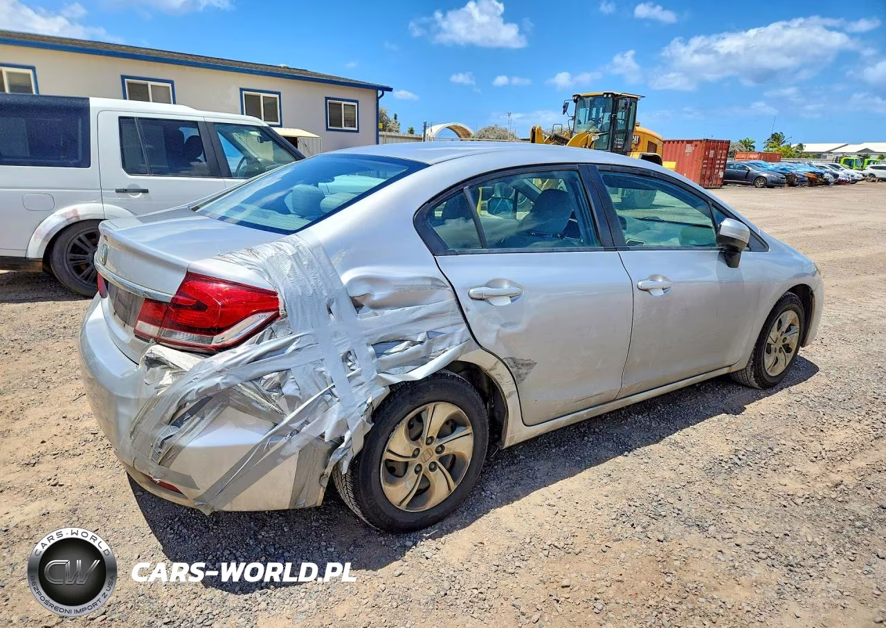 2015 Honda Civic Lx VIN:19XFB2F55FE104440 - 3
