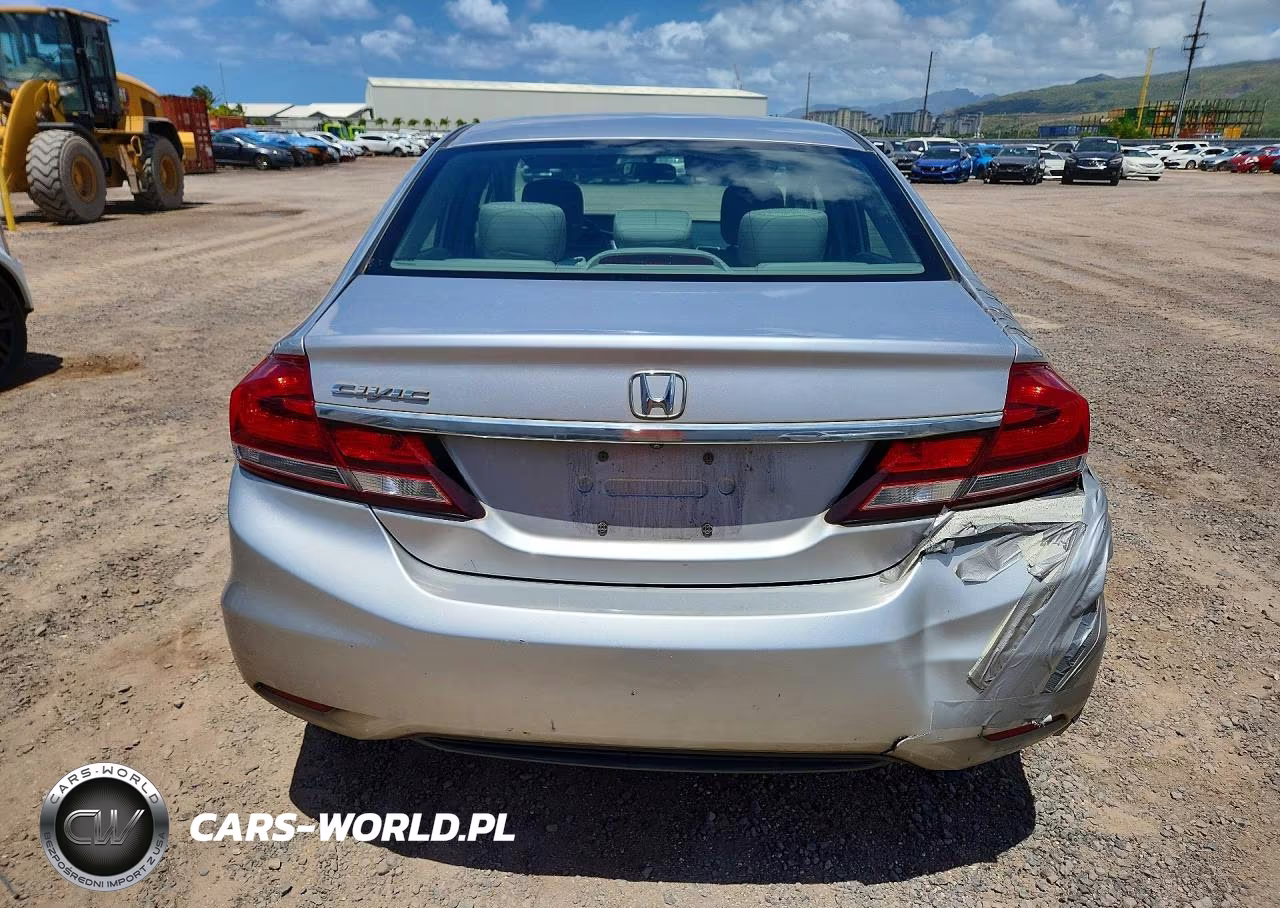 2015 Honda Civic Lx VIN:19XFB2F55FE104440 - 6